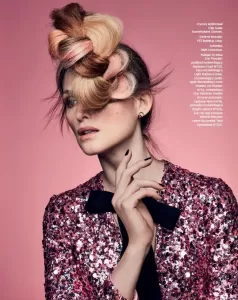 fryzura Filip Galas_Harper's Bazaar