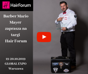 Barber Mario Mayer zaprasza na targi Hair Forum