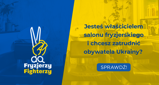 Organizacja Fale Loki Koki rusza z pomocą dla przyjaciół z Ukrainy, uruchamiając inicjatywę Fryzjerzy Fighterzy.