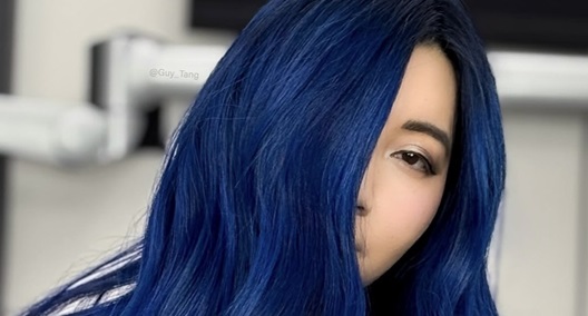 Niebieski bez kompromisów: Cool Blue w koloryzacji MyDentity